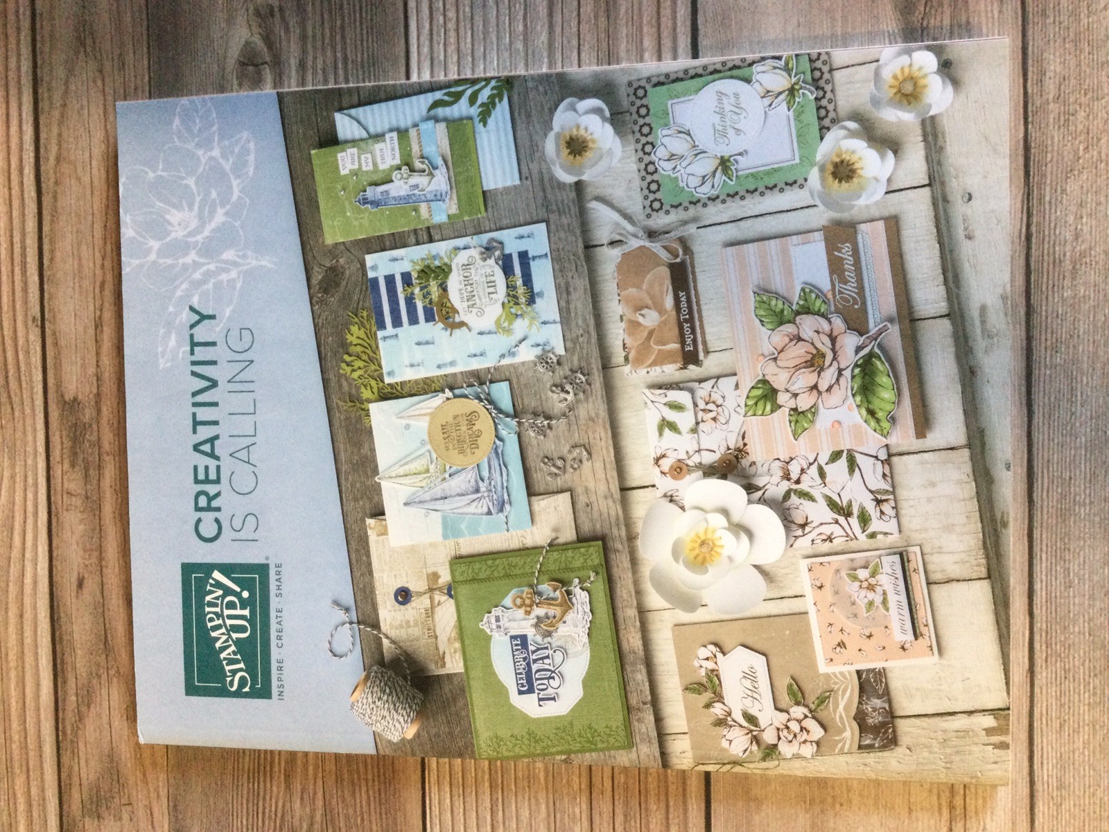 7 Stampin’ Up Idea Books Annual Catalogs Lot 2015-2023 (missing the 2020-2021)