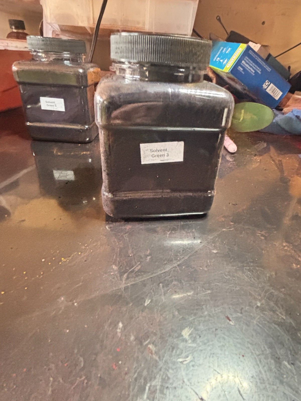 Solvent Green 3 Dye Powder for candles 16 fl oz