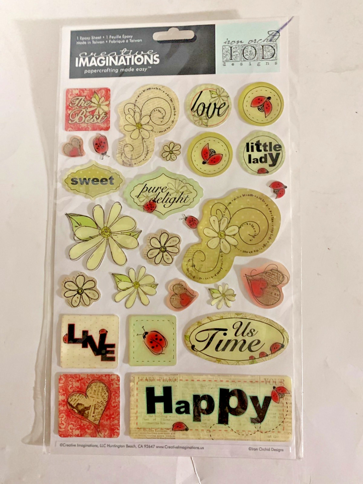 Assorted Karen Foster Design Scrapbooking Stickers Collection 10 Sheets Themed