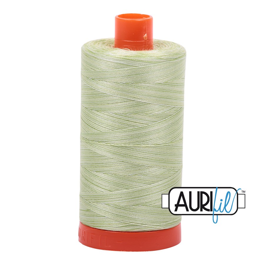 Spring Green – Variegated 3320 | 50wt Large Spool 1300M / 1422Y | Aurifil