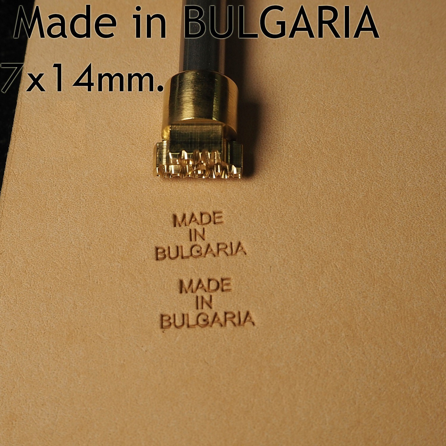 #Made in Bulgaria – Leather Stamp Tool – Leather Crafts Stamps Leatherwork