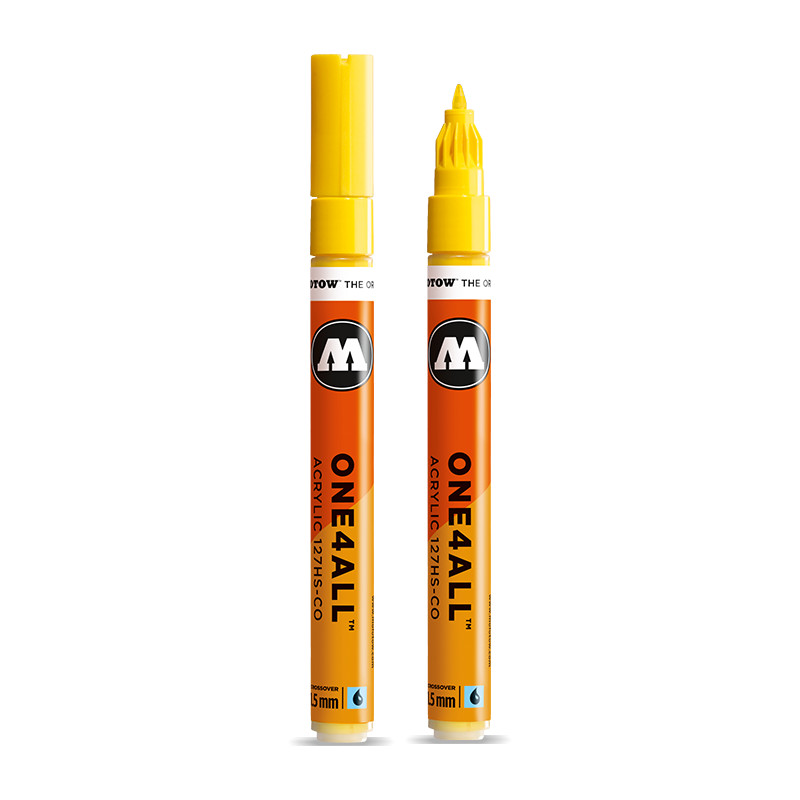 Molotow ONE4ALL 127HS-CO 1.5MM Single Acrylic Paint Marker Graffiti Supplies