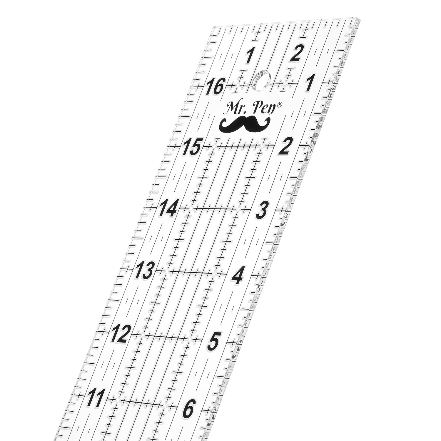 3 x 17 Inch Non-Slip Acrylic Quilting Ruler for Precision Sewing Projects