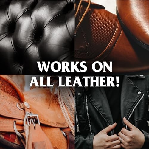 Cleaner & Conditioner Spray, Safe for All Leather & 16 Fl Oz (Pack of 1)