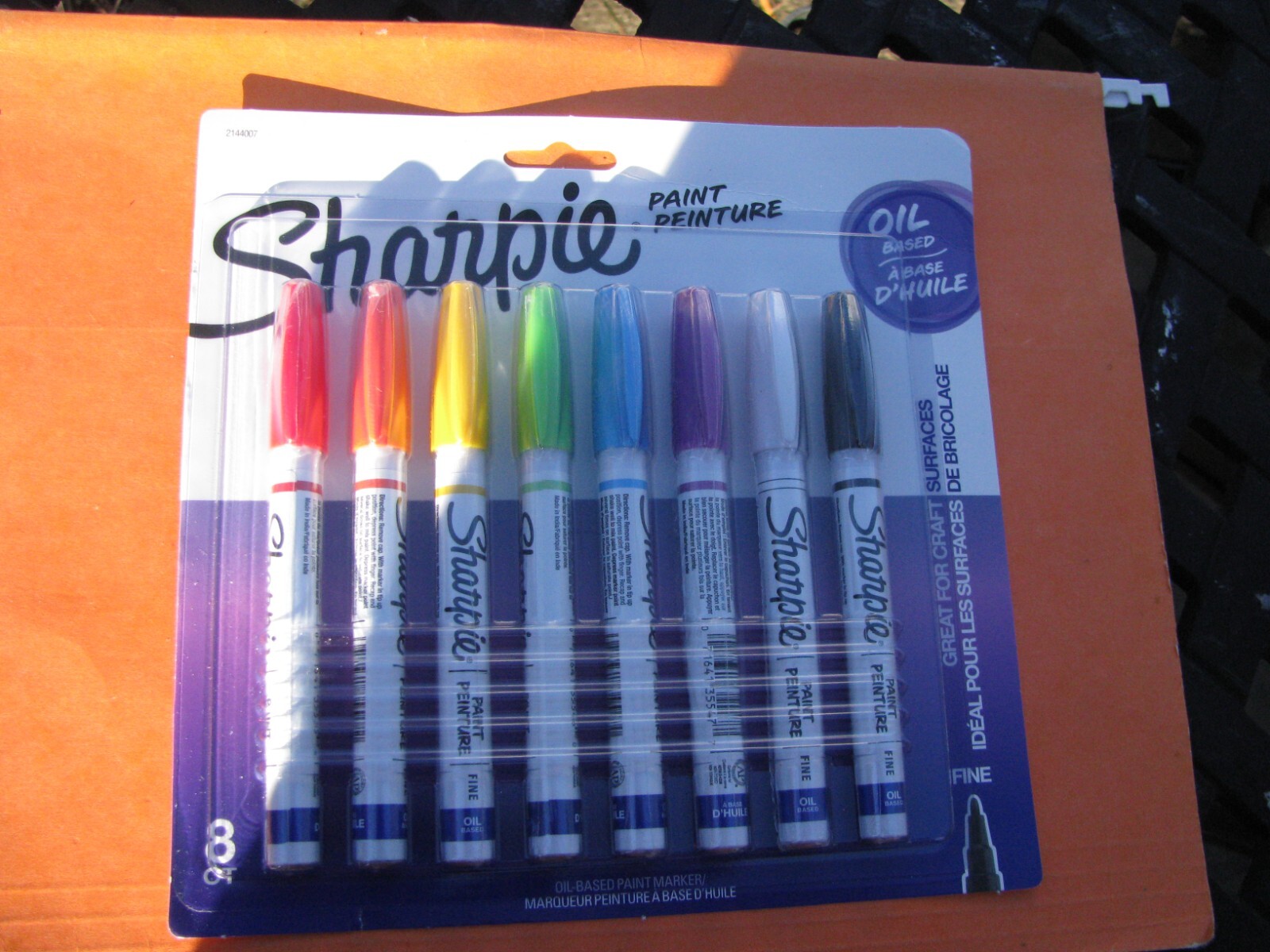 Brand New – Sharpie Oil Based Paint Markers Assorted Colors Fine Point – 8 Count
