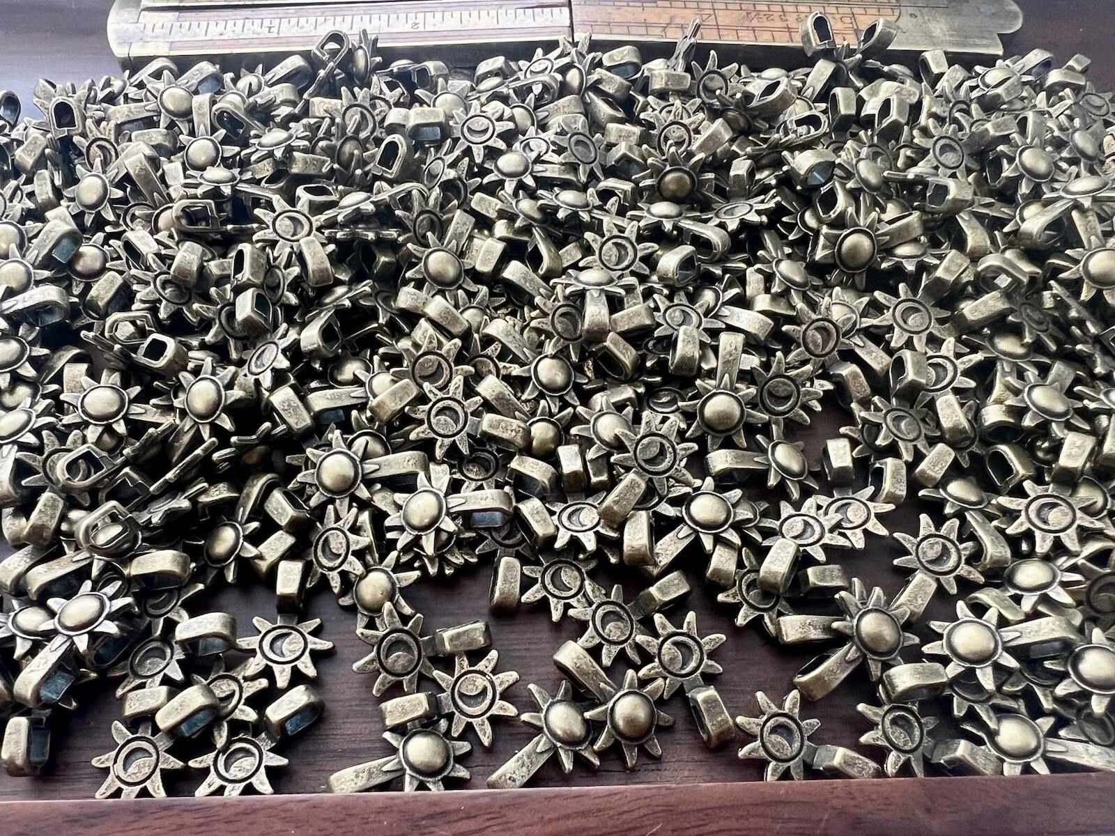 500+ Pcs/Lot Glue On Bails Pendants Charms 12x16mm Antique Bronze Jewelry Making