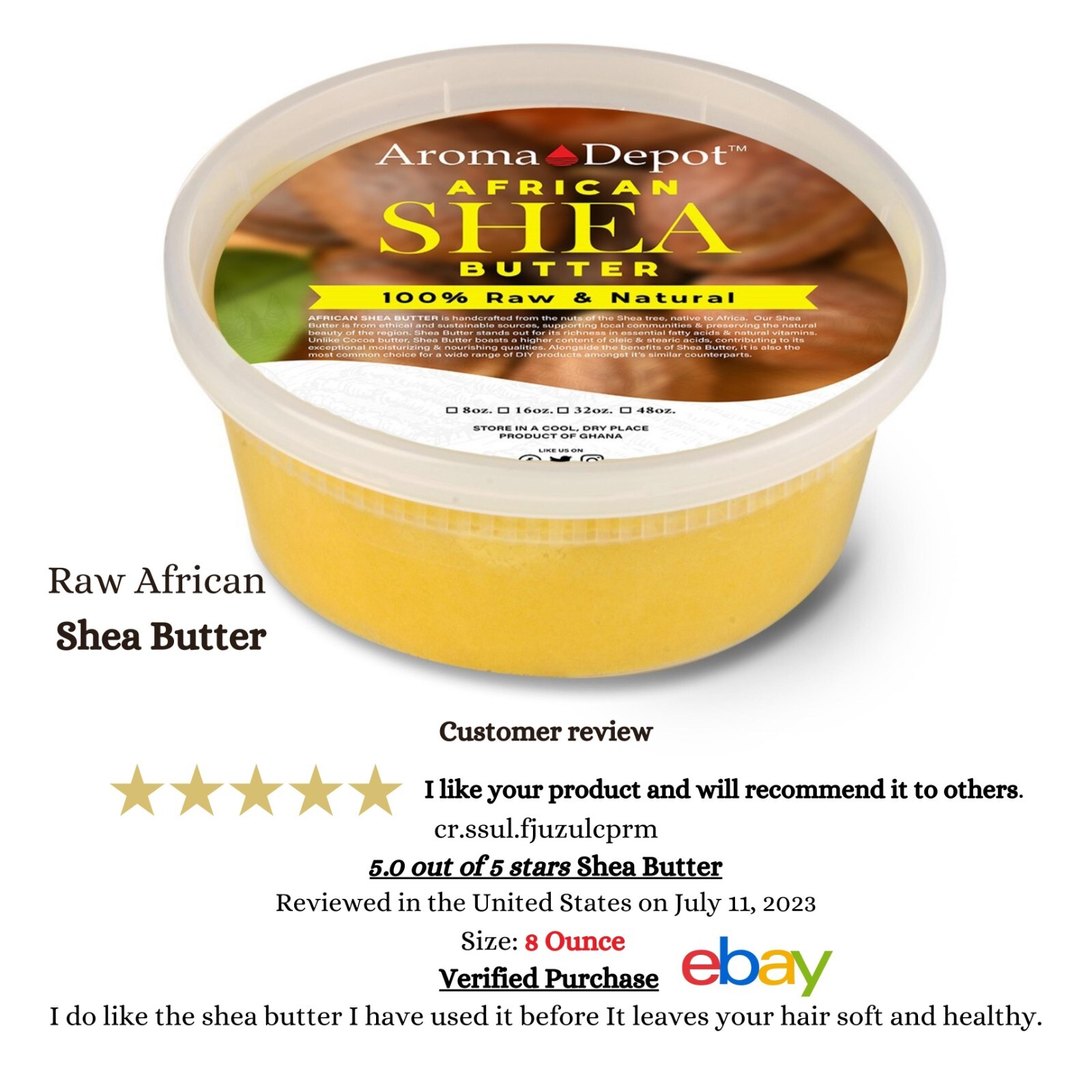 Mango Butter, Shea Butter, Kokum, Cocoa Butter 100% Pure For Skin Body Hair