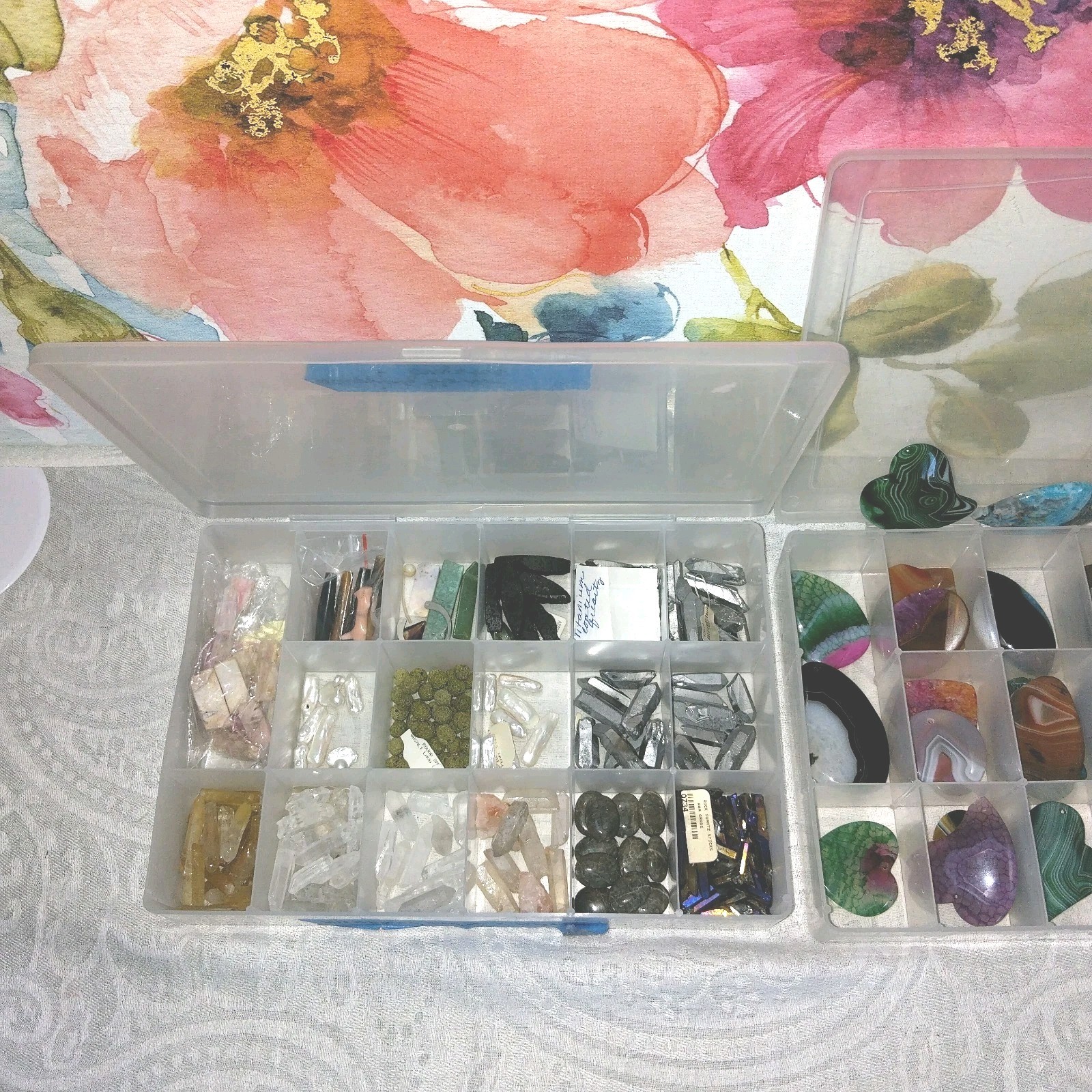 Jewelry maker Crafter Lot of Wrapping Stones also Pendants * Hobbys*
