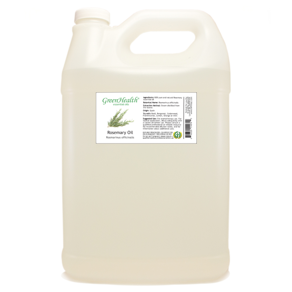 1 Gallon Rosemary Essential Oil (100% Pure & Natural) – GreenHealth