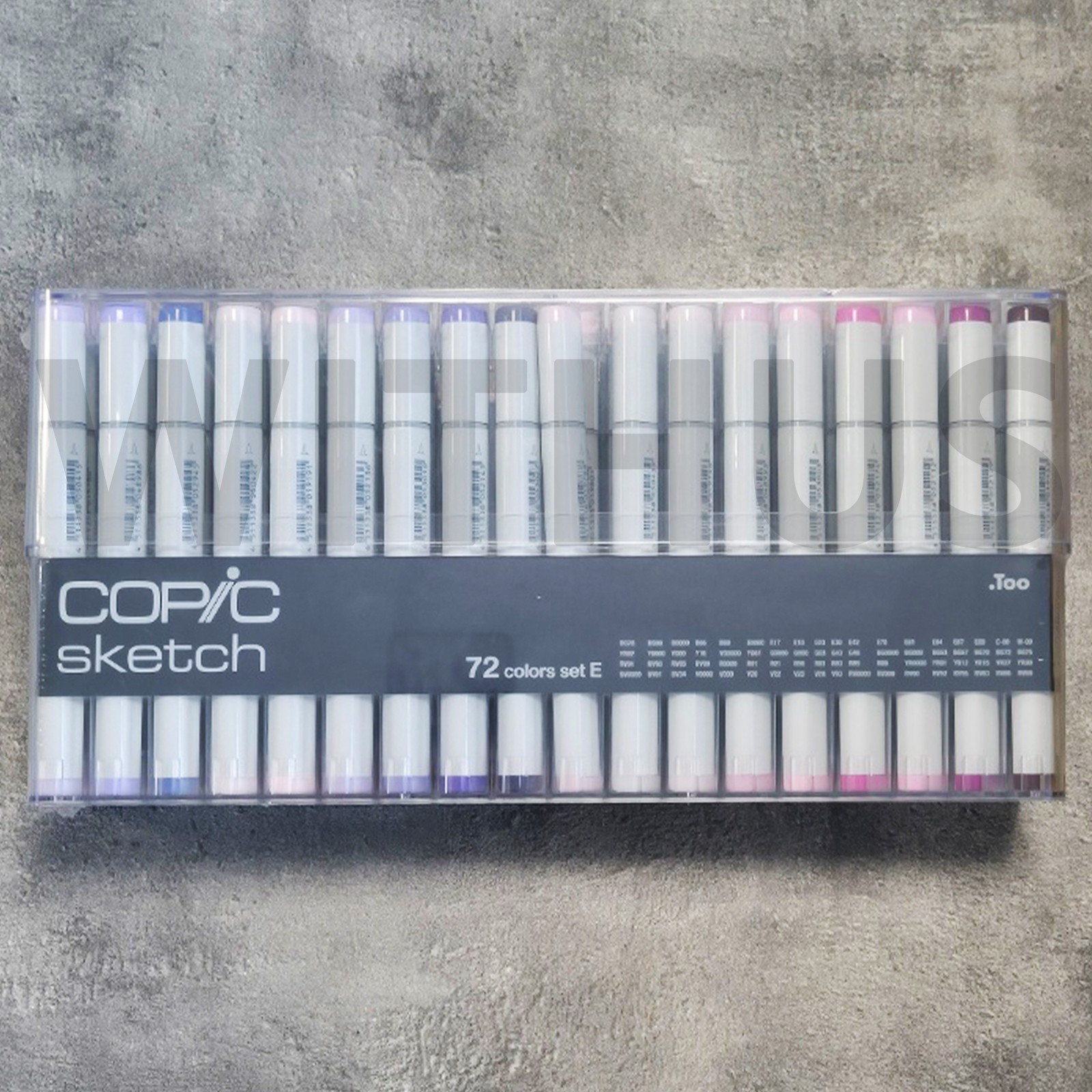 Copic Marker 72 Piece Sketch Set E (Twin Tipped) – Artist Markers Anime Comic