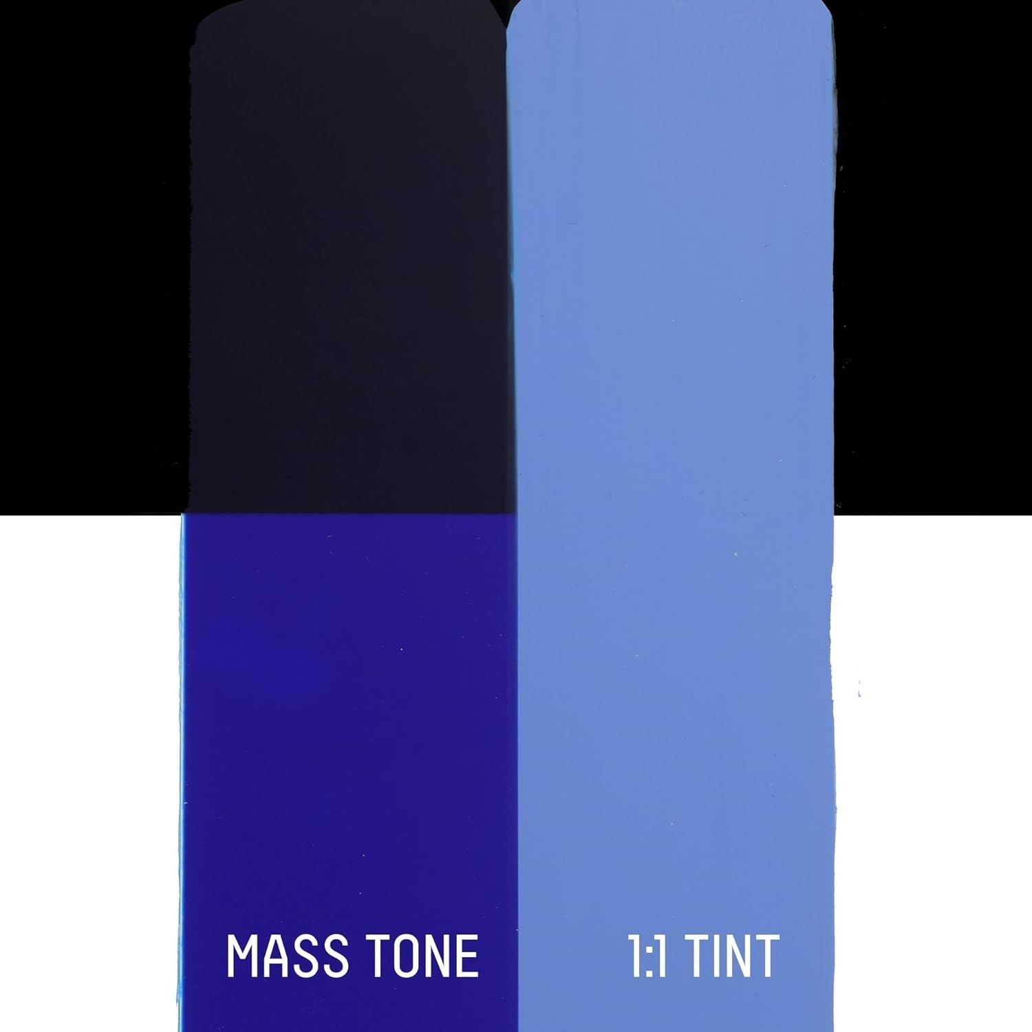 BASICS 4oz Acrylic Paint Tube – Satin Finish in Ultramarine Blue, Fade Resistant