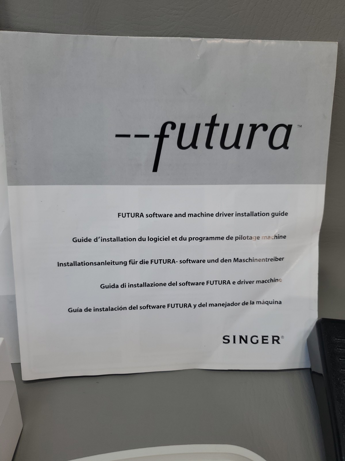 Singer Futura CE-250 Sewing Machine Embroidery Unit, Hoops, Manual, CDs + More
