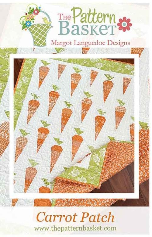 Pattern Basket CARROT PATCH Fat Quarter Pattern