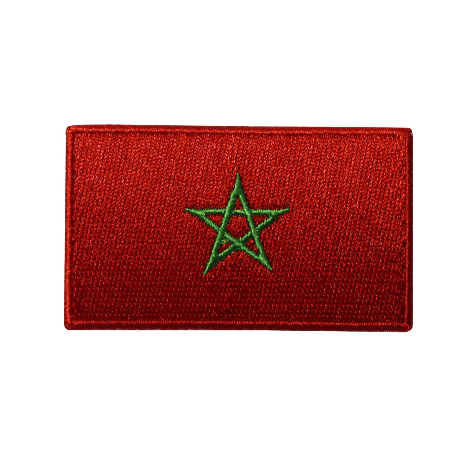 Country Of Morocco Flag Embroidered Iron On Patch – Moroccan 161-I