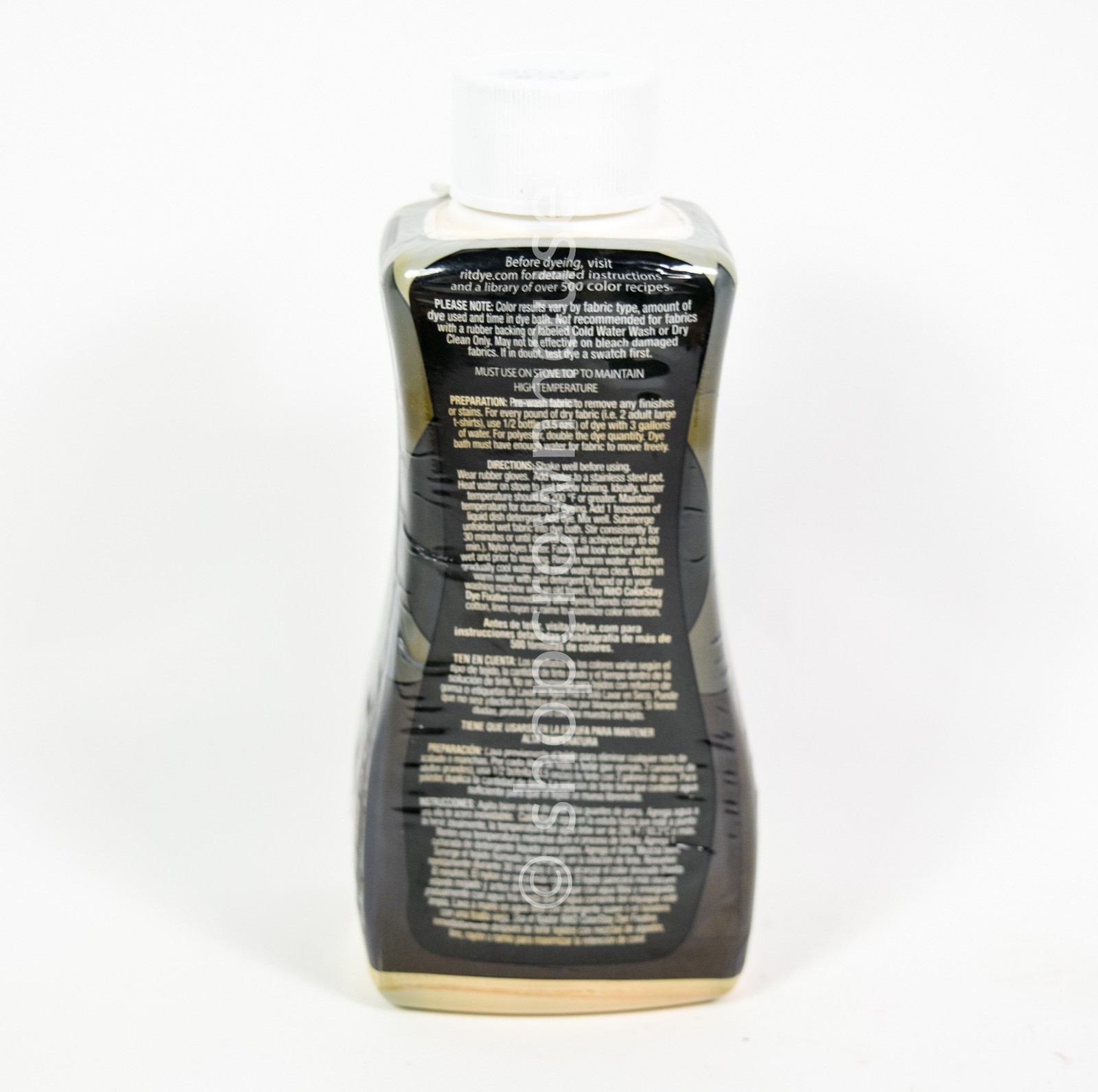 3 Rit DyeMore Synthetic Fiber Liquid Dye 7 fl oz – GRAPHITE