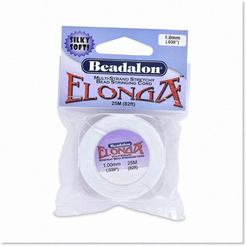 White 1mm Craft Wire 25m for Jewelry Making