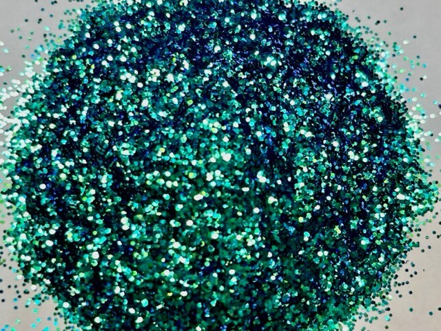 “Emerald Ocean” Ultra Fine Blue Green Glitter