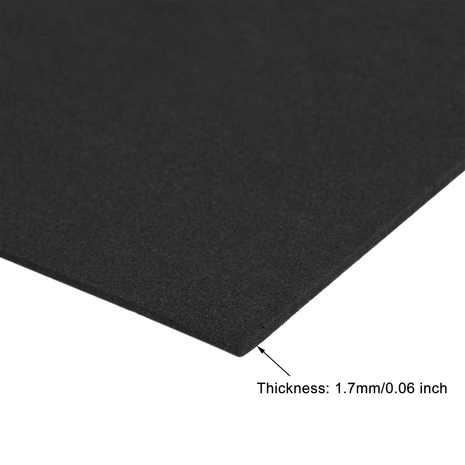 6 x Black EVA Foam Sheets 11″ x 8″ 1.7mm Thick for Crafts DIY