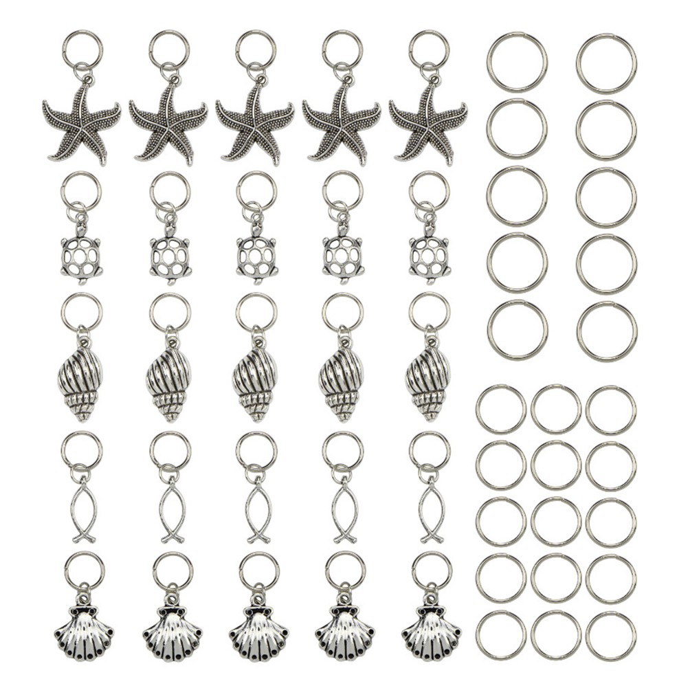 ⁺DIY Pendants Accessories Alloy Marine Animal Pattern Hand Made Hair Clip