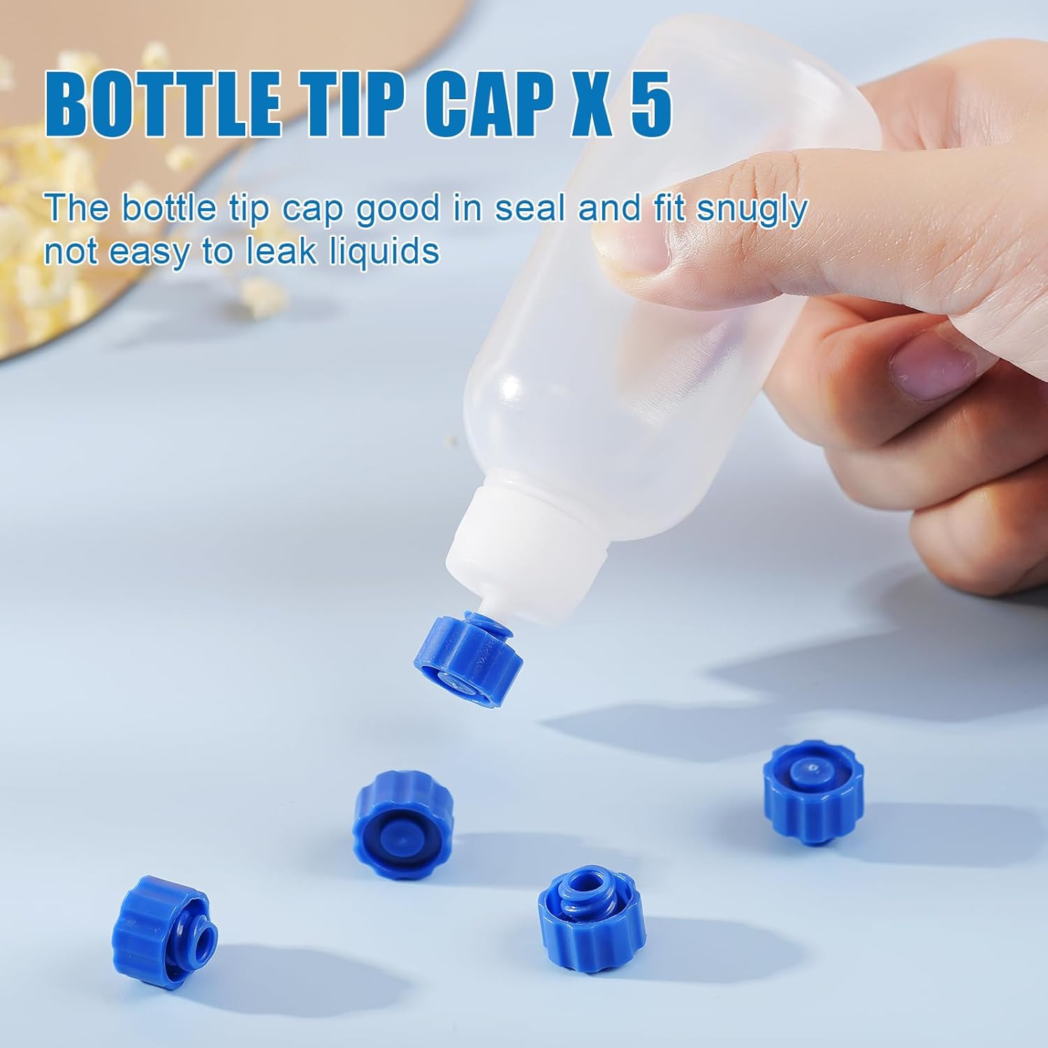30Ml Glue Precision Tip Applicator Bottle,Needle Tip Squeeze Bottle with 14Ga 16