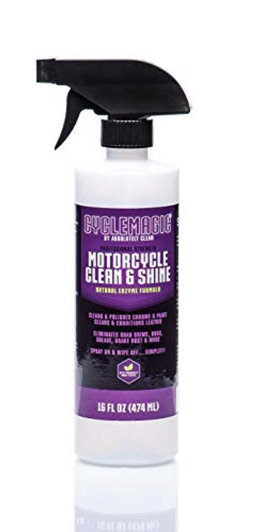 CycleMagic Motorcycle Clean and Shine – Motorcycle Cleaner 16 Fl Oz (Pack of 1)