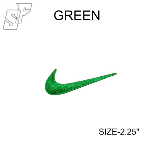 Swoosh 2.5″ Embroidered Swoosh Left&Right MultiColors Embroidered Patch Iron On