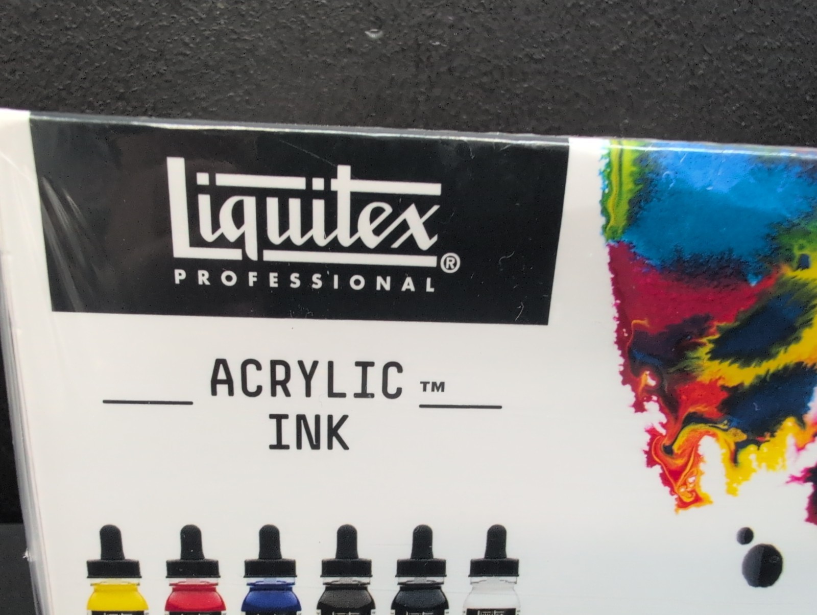 Liquitex Professional Acrylic Ink Essentials Paint Artist Quality 6pc Multicolor