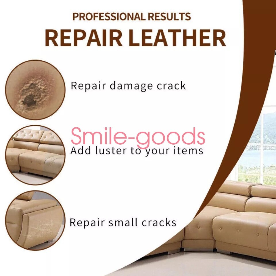 Leather Repair Cream Recolor Car Seat Sofa Dye Color Restorer Renew Paste