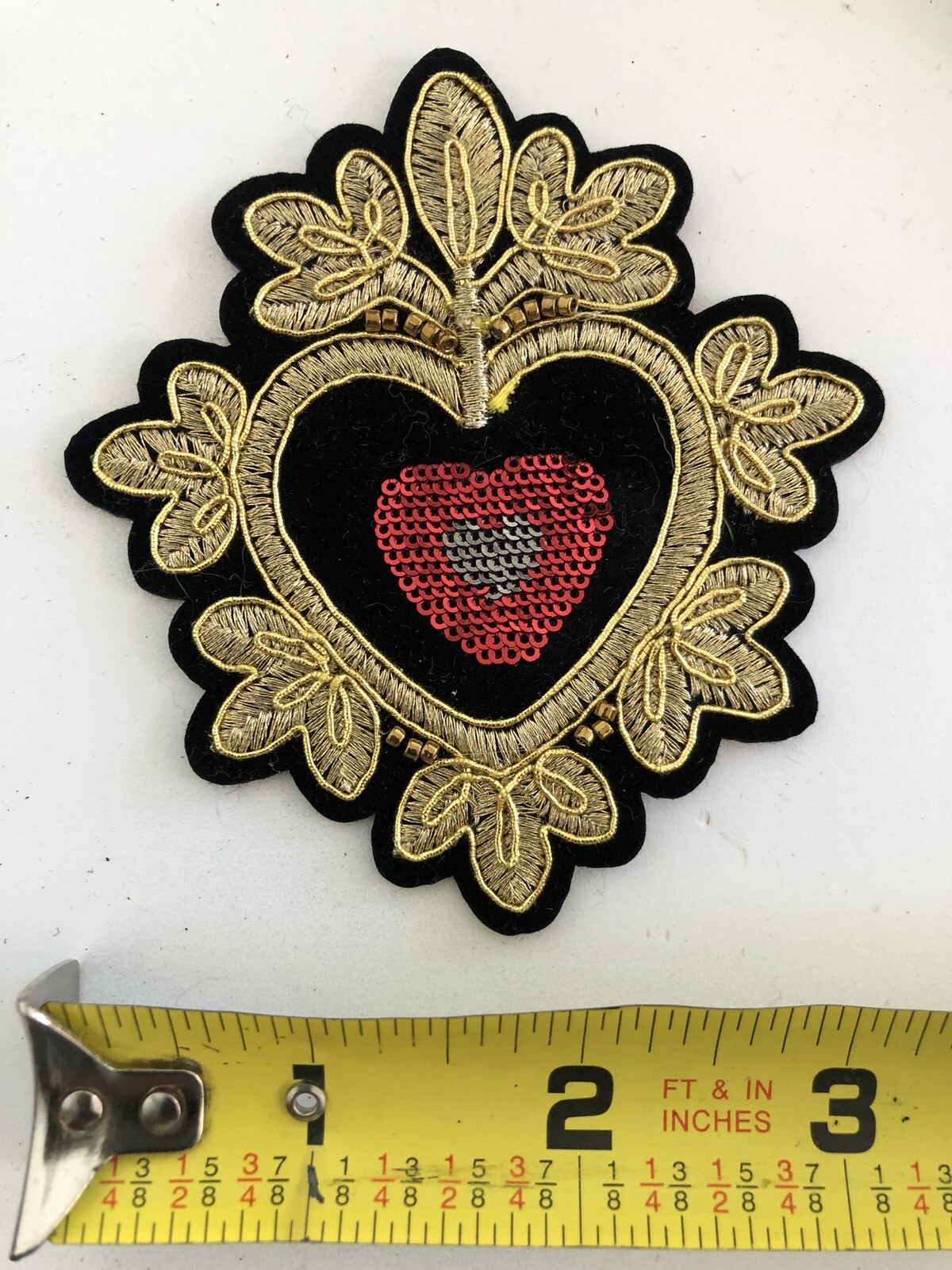 Various Iron on & Glue on 3D Embroidery Patches
