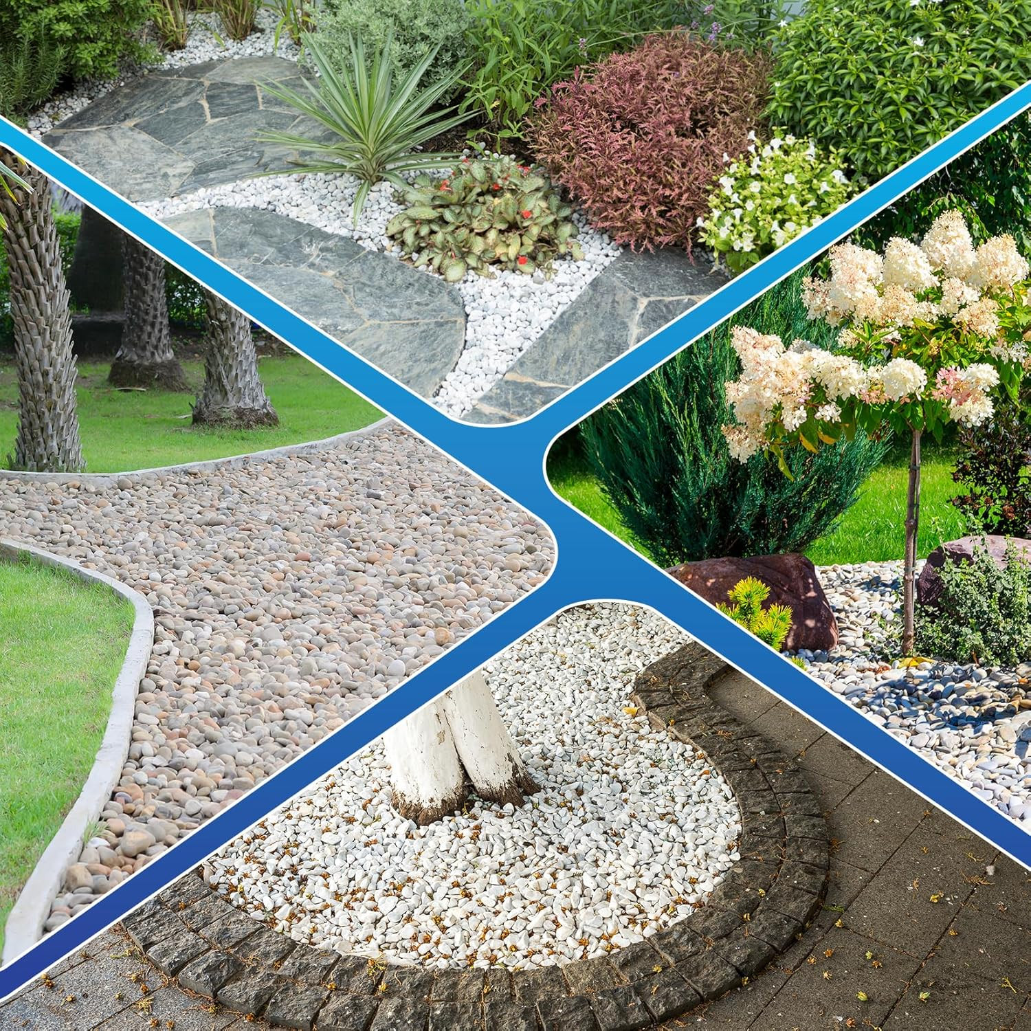 Non-Toxic Rock Glue – 5 Gallon Adhesive for Landscaping, Patios & Gardens
