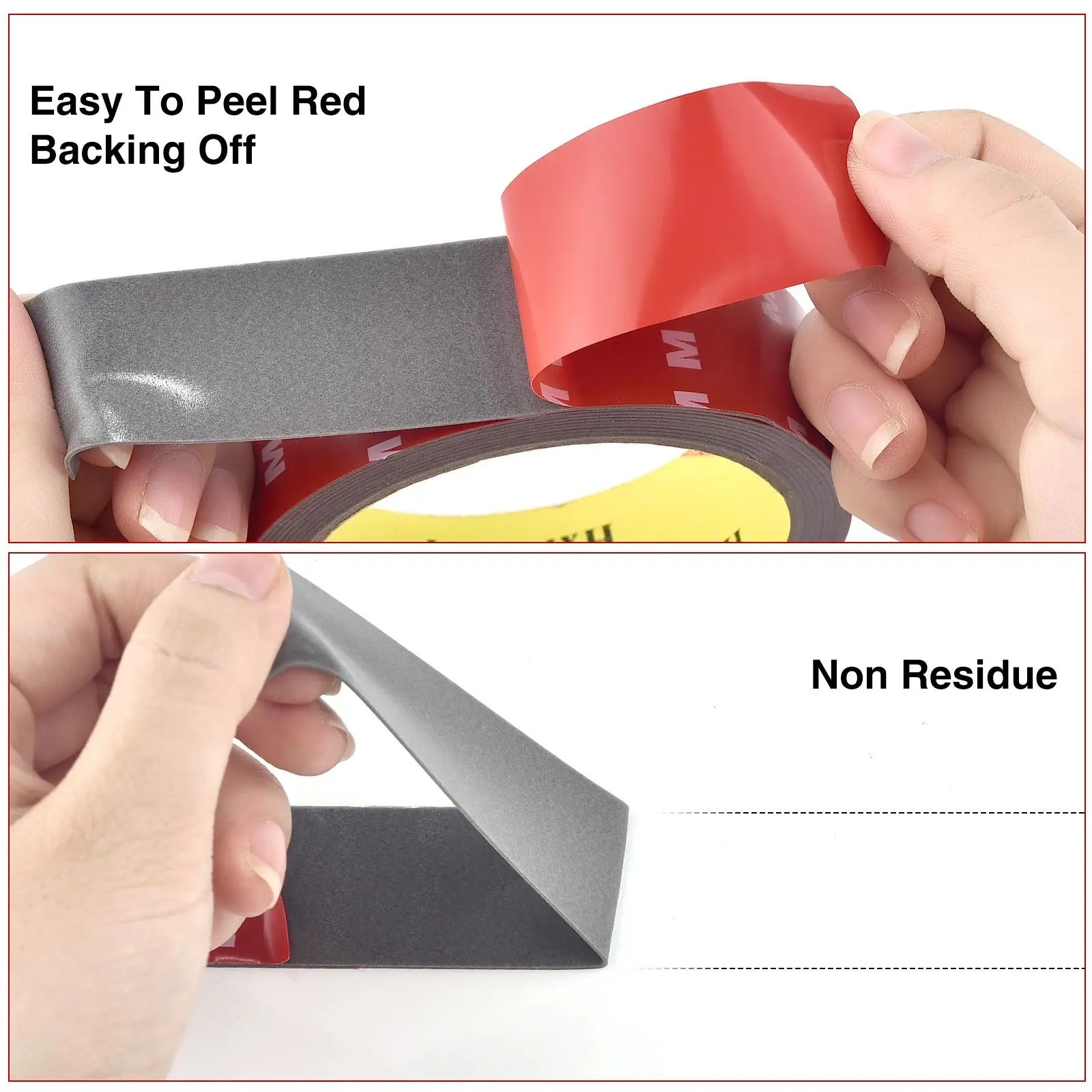 Double Sided Acrylic Foam Tape Heavy Duty Car Mounting Adhesive Waterproof 10FT