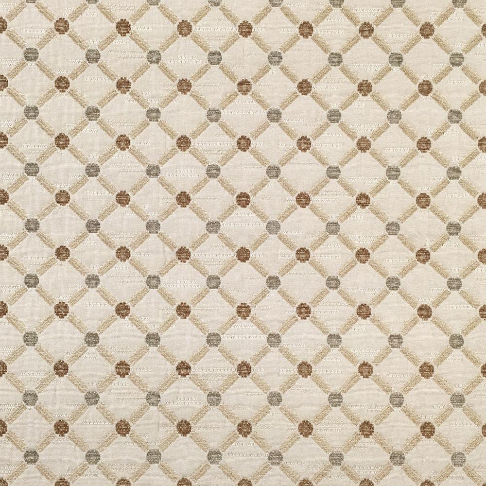 7 COLORS / Geometric Diamond Chenille Jacquard Fabric