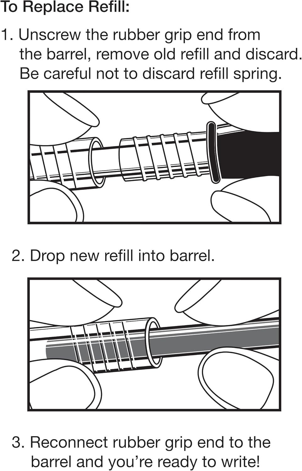 PILOT Pen G2 Gel Ink Refills For Rolling Ball Pens, Bold Point, 1.0mm, Black …