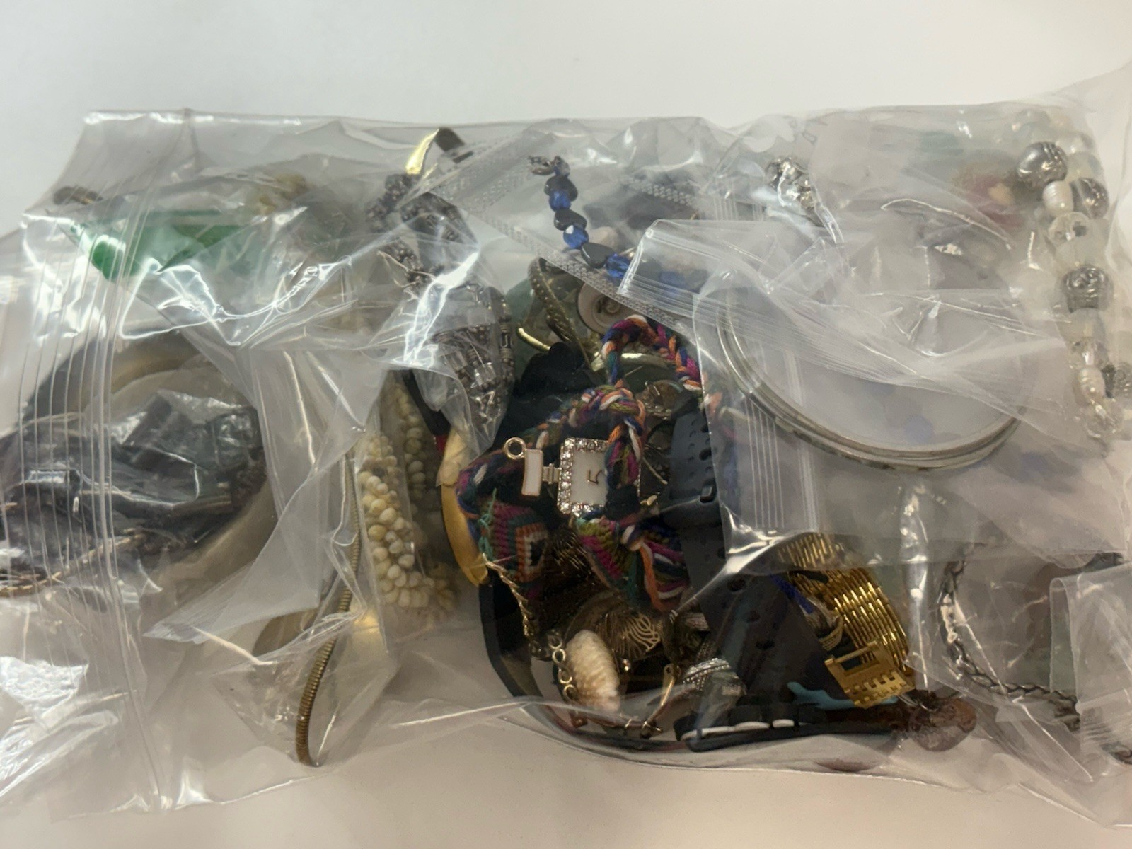 2 + Pounds Jewelry ~ UNSEARCHED ~ STORAGE UNIT FINDS ~ READ DESCRIPTION