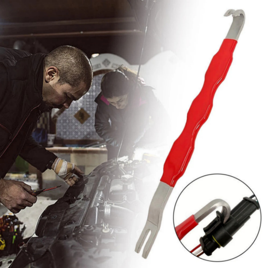 2 PCS Automotive Electrical Terminal Connector Separator Removal Tool Remover+-/