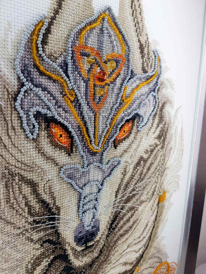 Charivna Mit Cross-stitch kit M-423C Keeper of the Secret