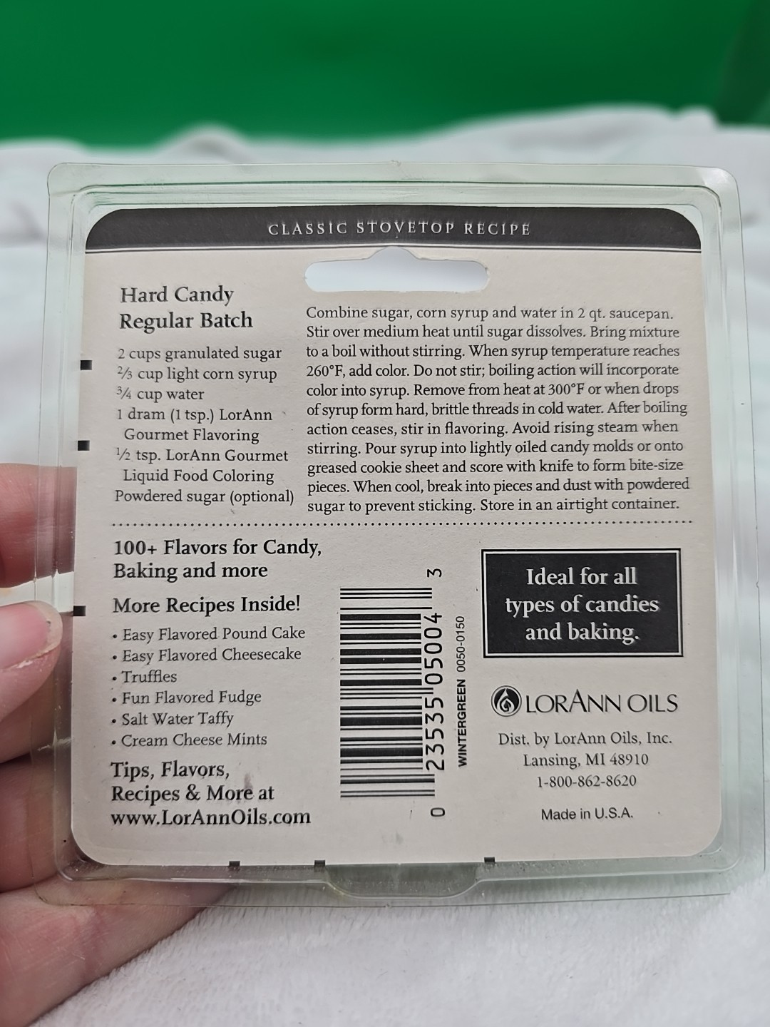 Candy & Baking Flavoring .125oz 2/Pkg-Wintergreen