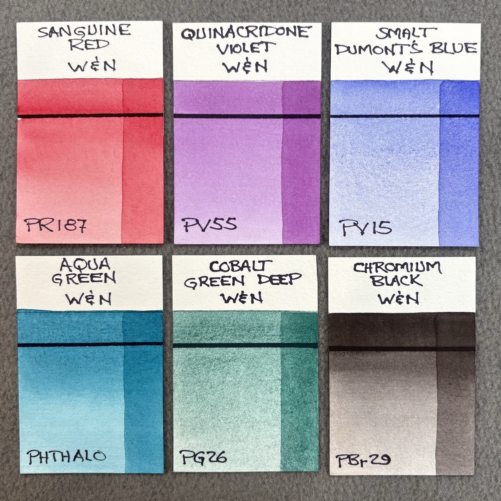 Winsor & Newton Watercolors, Limited Ed ‘Twilight” Set, 5 ml, 6 Colors, OOP