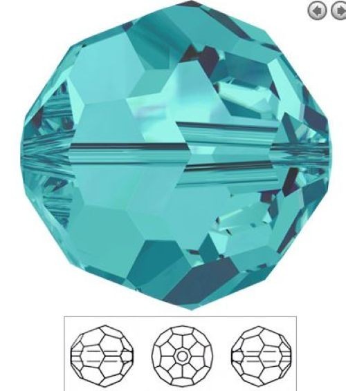Swarovski 5000 4mm Crystal Round Beads Open Pack – Select Color/Q’ty