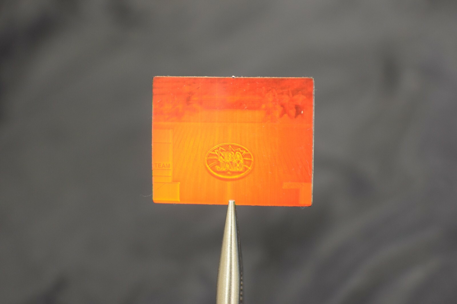 VTG Polaroid 3-D 90’s Holograms Prototypes – NBA JAM Video Game 1.5 X 1.75″