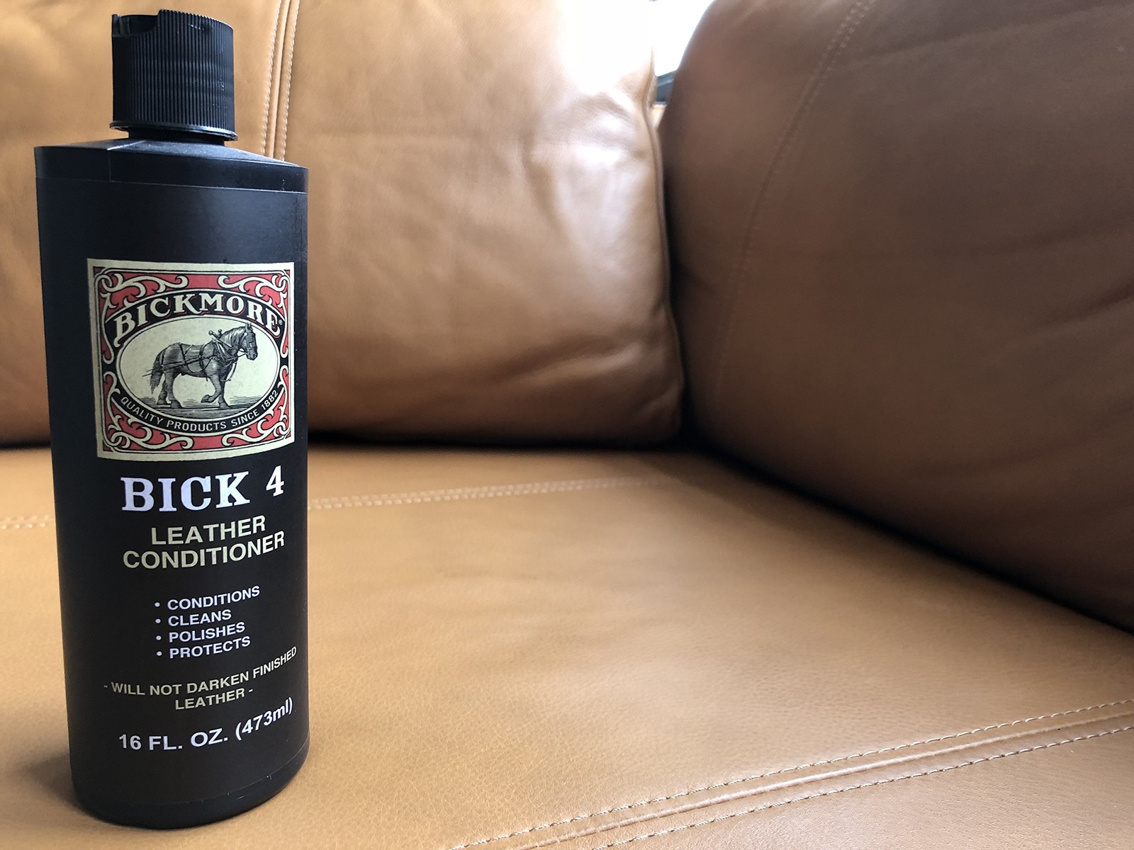 Bick 4 Leather Conditioner And Leather Cleaner 16 Oz – Will Not Darken