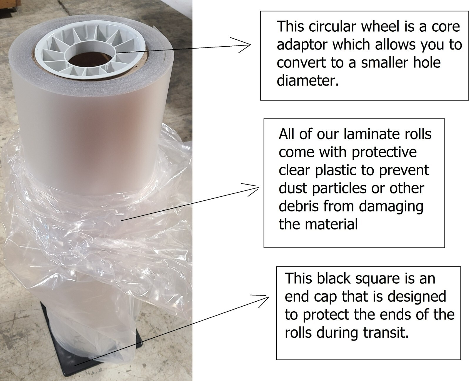 15mil Polycarbonate Matte Velvet Textured Self-Adhesive Laminate (CHEAP ROLLS)