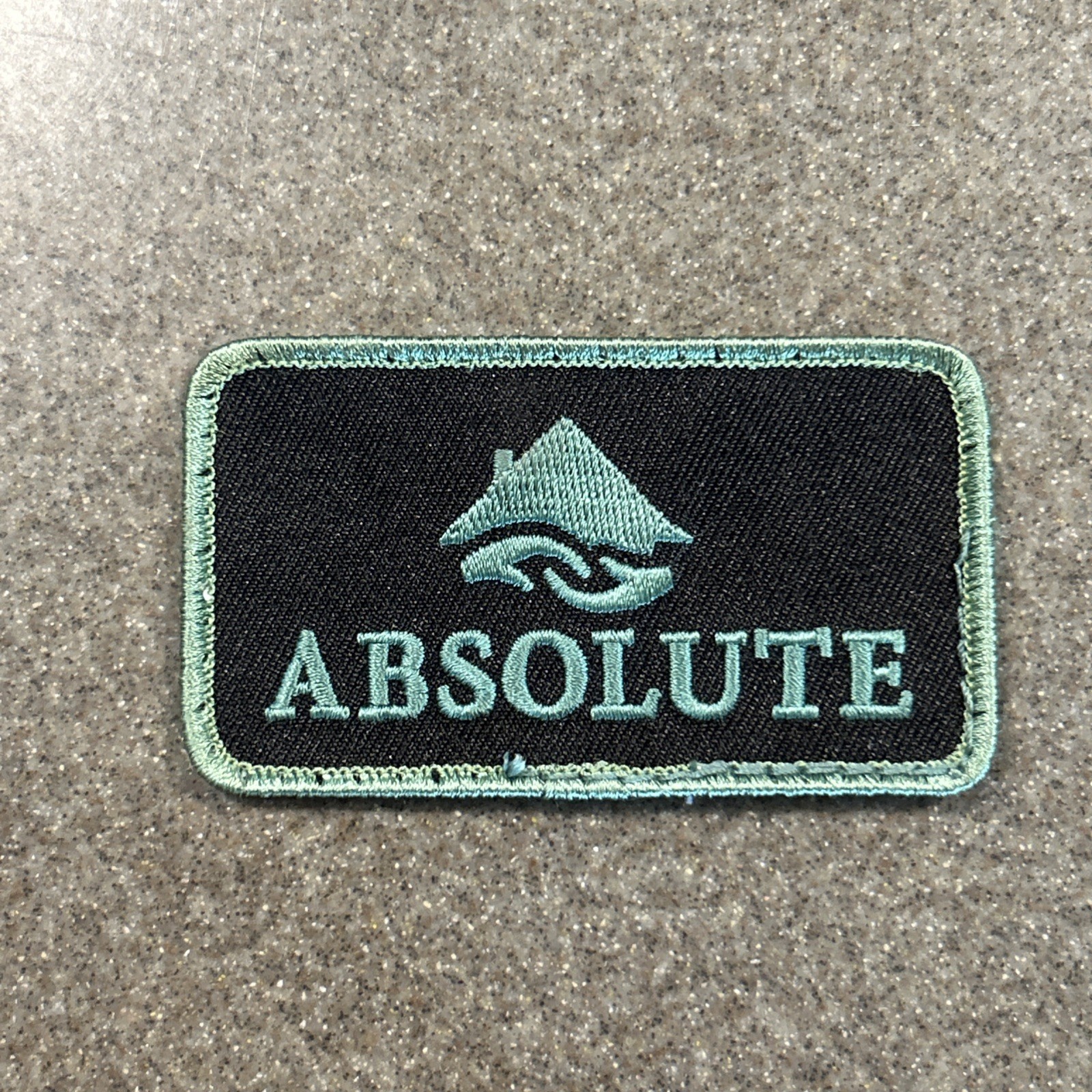 Absolute Embroidered Patch Sew-On Logo Jacket Shirt Hat Backpack 1 3/4” X 3 1/8”