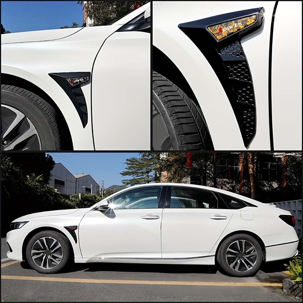 Universal Exterior Car Fender Air Vent Trim Decorative Sticker for Car Styling