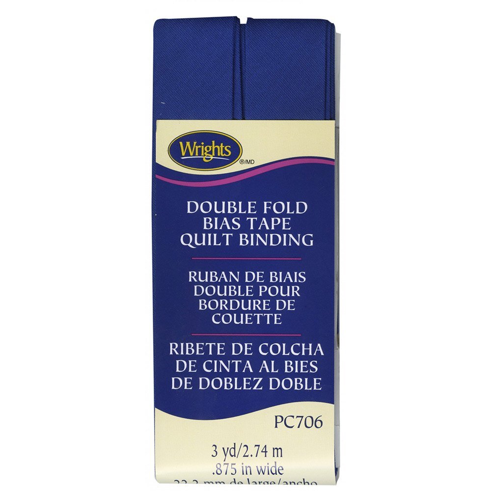 Wrights Double Fold Bias Tape Quilt Binding (7/8″ x 3yds)