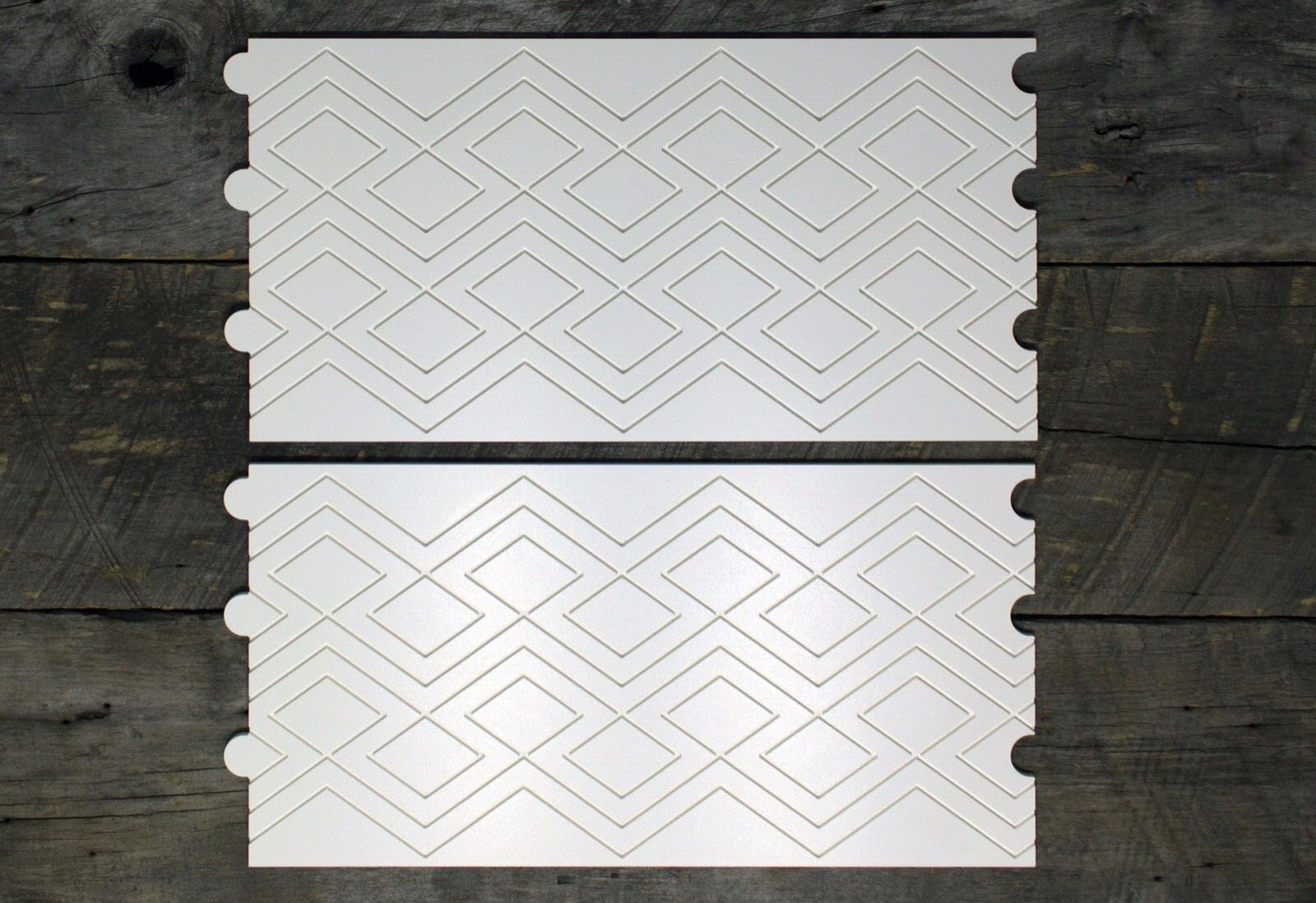 Longarm Quilting Groovy Pattern Boards set of 2 90 Degrees Design