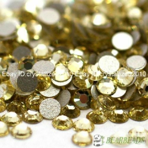 1440Pcs Top Quality Czech Crystal Rhinestones Flatback Nail Art Jewelry Making