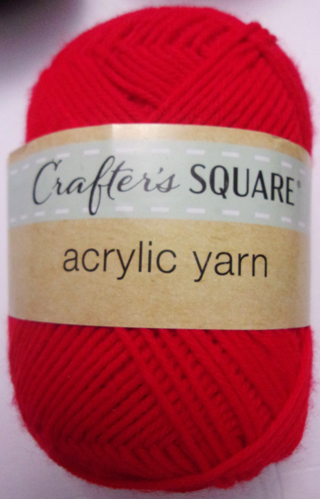 Crafter’s Square Acrylic Yarn 3.5 oz in 5 Colors (Sold Per Skein) Free Shipping