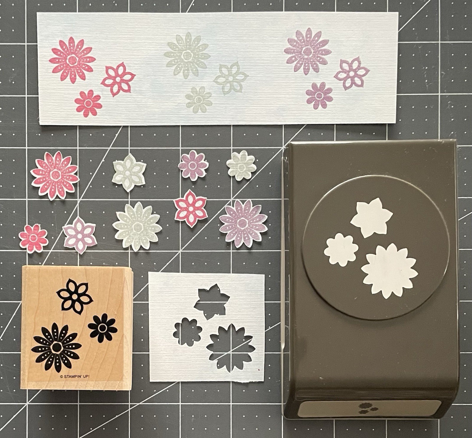 STAMPIN UP LARGE PAPER PUNCH Some RARE! ~ PAPER CRAFTS ETC You Pick