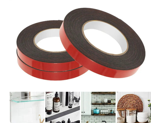 Auto Tape Acrylic Foam Double Sided Back Car Mounting Adhesive 3mx10mm 10ft